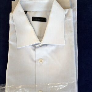 Saks Fifth Avenue Light Blue Dress Shirt